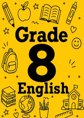 Grade 8 English 2026