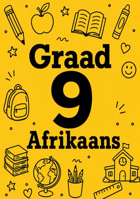 Graad 9 Afrikaans 2026