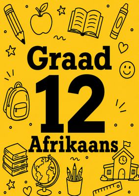 Graad 12 Afrikaans 2026