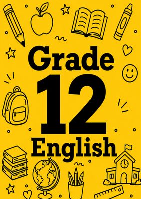 Grade 12 English 2026
