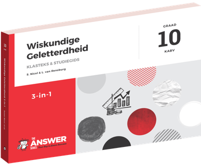 TAS Wiskunde Geletterdheid 3-in-1 Gr. 10