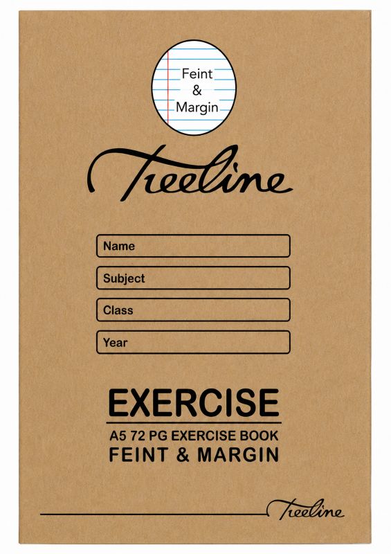 A4 College Exercise Book F/M 72pg