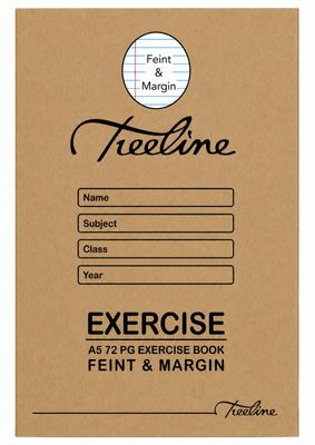 A4 College Exercise Book F/M 72pg