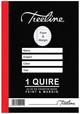A4 1 Quire Counter Book F/M 96pg