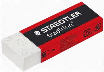 Tradition Eraser - 65 x 23 x 13mm Rastoplast