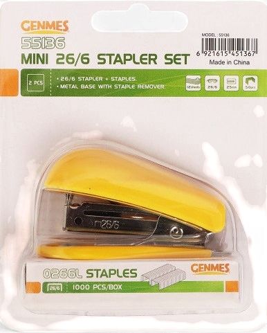 Mini 26/6 Stapler Set
