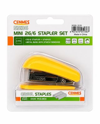 Mini 26/6 Stapler Set