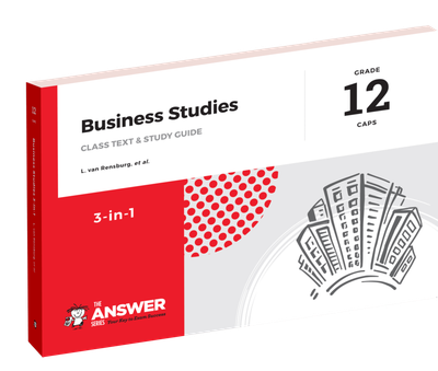 TAS Gr. 12 Business Studies 3 in 1