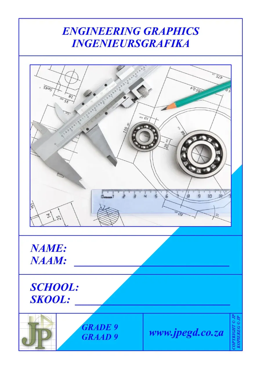 Engineering Graphics Gr9 Workbook (A4) (7th Edition)