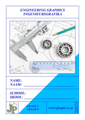 Engineering Graphics Gr9 Workbook (A4) (7th Edition)