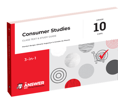 TAS Consumer Studies Gr 10 3 in 1