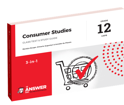 TAS Gr. 12 Consumer Studies 3 in 1