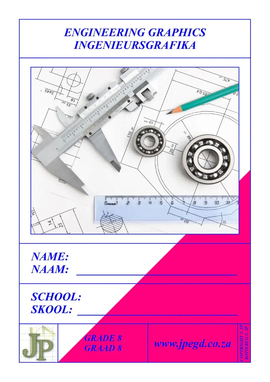 Engineering Graphics Gr8 Workbook (A4) (7th Edition)