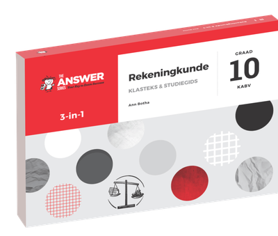 TAS Rekeningkunde Gr 10 3 in 1
