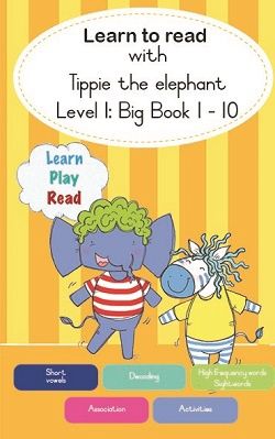 Learn to read Lev 1 Big book (1-10) Boxset Tippie