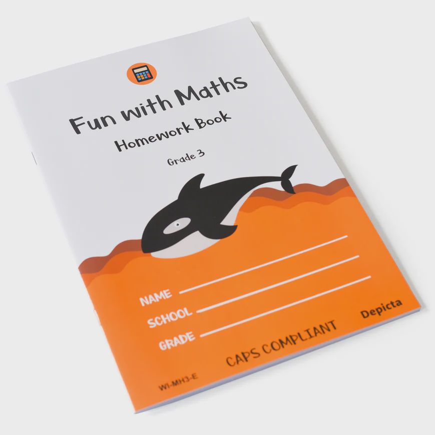 Fun with Maths Homework Book - Grade 3