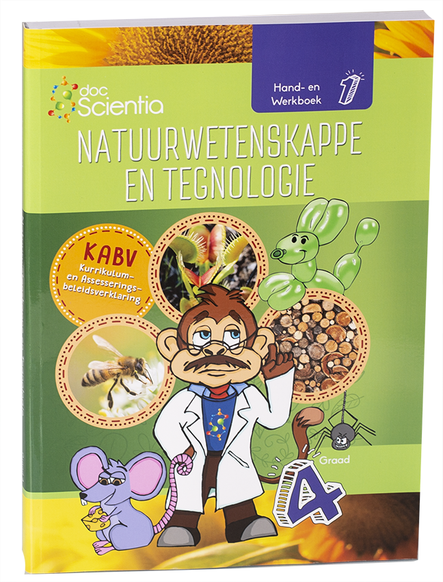Graad 4 Hand- en Werkboek Boek 1 Natuurwetenskappe en Tegnologie VOLKLEUR