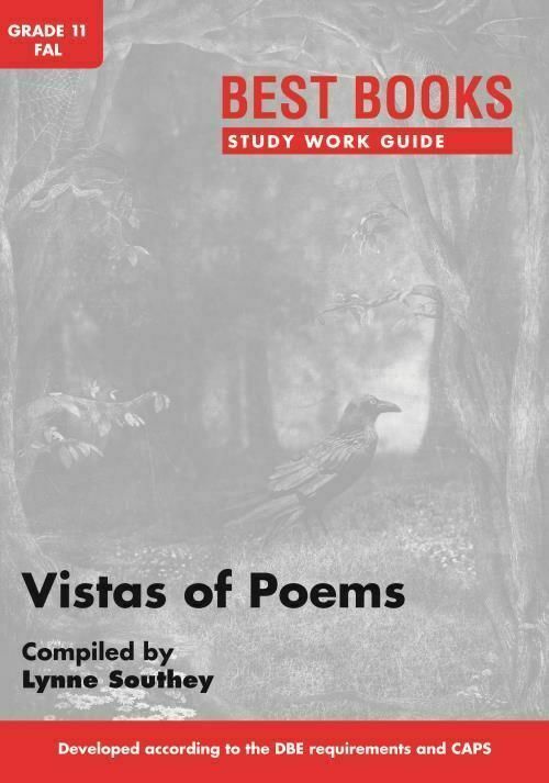 Study Work Guide: VISTAS OF POEMS Gr. 11 FAL (poetry anthology)