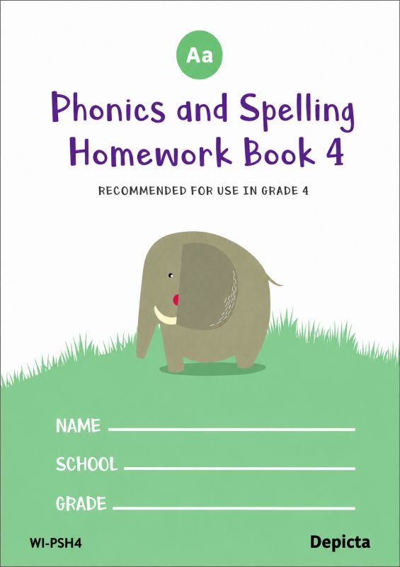 Phonics and Spelling Homework Book 4