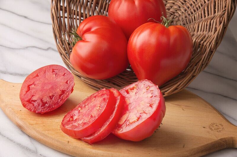 Tomate allongée cœur