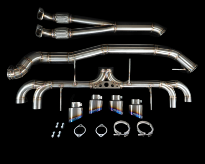 SHS by FABWORX GTR STRAIGHT PIPE EXHAUST SYSTEM