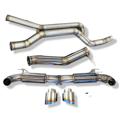 SHS by Fabworx A90 / A91 Supra Valved Exhaust System