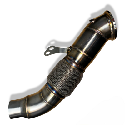 SHS by Fabworx Toyota Supra MKV Gesi Catted Downpipe