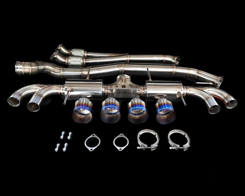 SHS by FABWORX GTR MUFFLER EXHAUST SYSTEM
