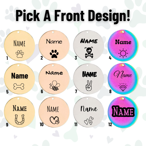 Personalized Dog Tag