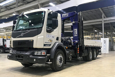 Caminhão Volvo VMX 290 6x4 Guindaste 45ton. AIZC