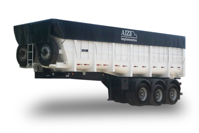 SR Basculante 35m³ Rebaixado 25/25 Eixos 8.800mm AIZI