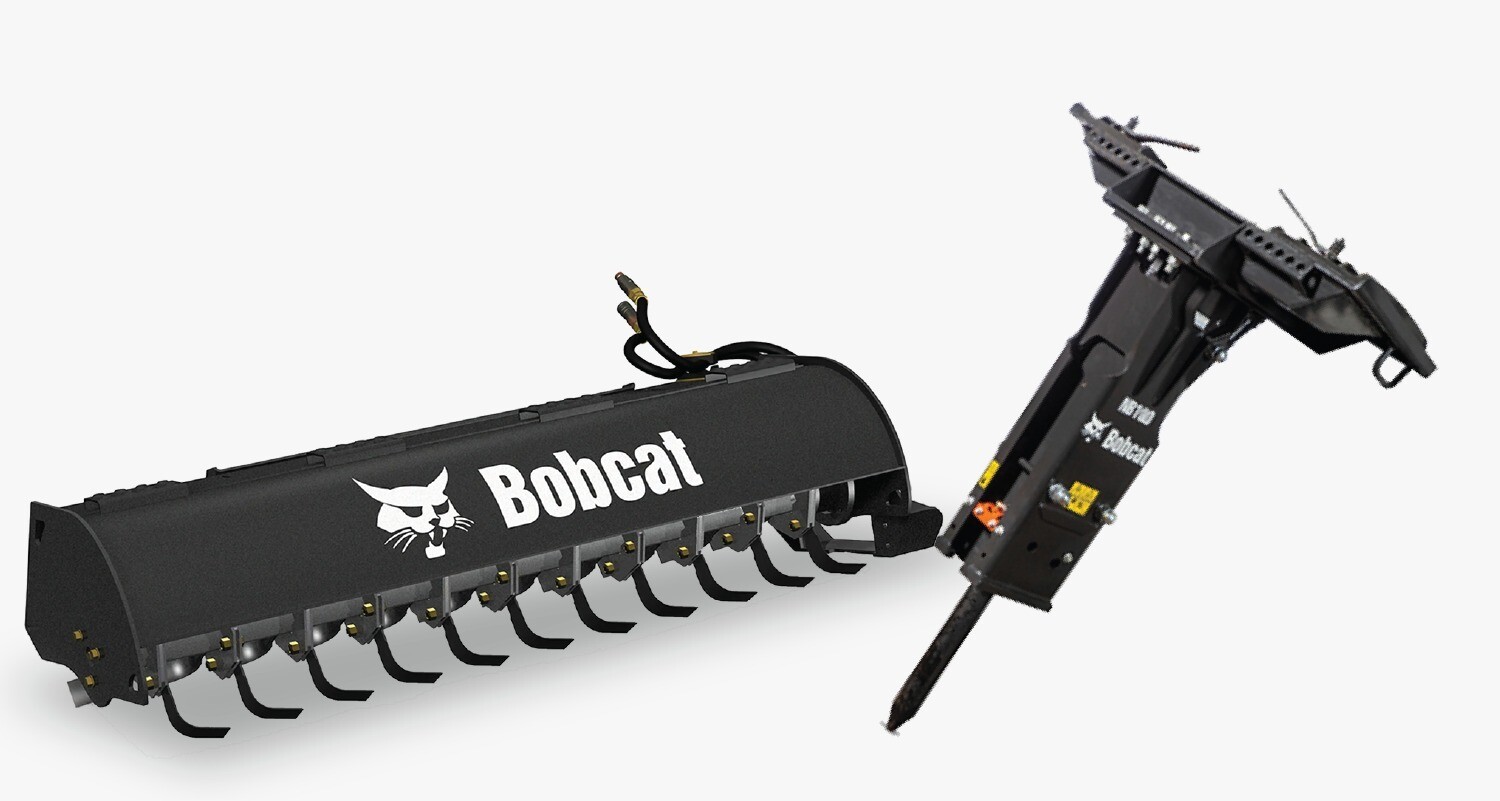 Rompedor à nitrogênio NB 140 ou  Cultivador rotativo 62’ Bobcat