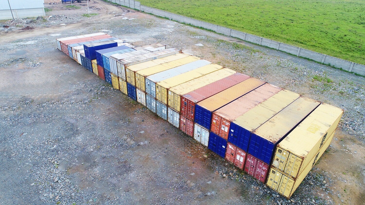 Contêiner HC 40 Pés 12m Para Transporte de Mercadorias