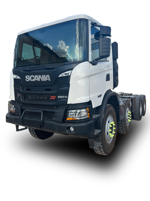 Caminhão Scania G560 Super XT 24/24 8x4 (de fábrica) Chassi 700km