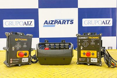 Conjunto Rádio Controle Tecnnic p/ Operação Guindaste NR12 - S/ Instalação