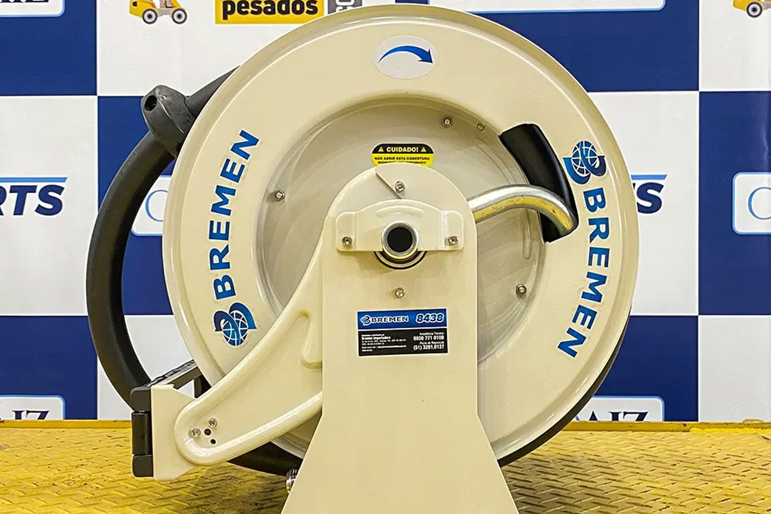 Carretel Retrátil para Diesel Com Mangueira de 15m