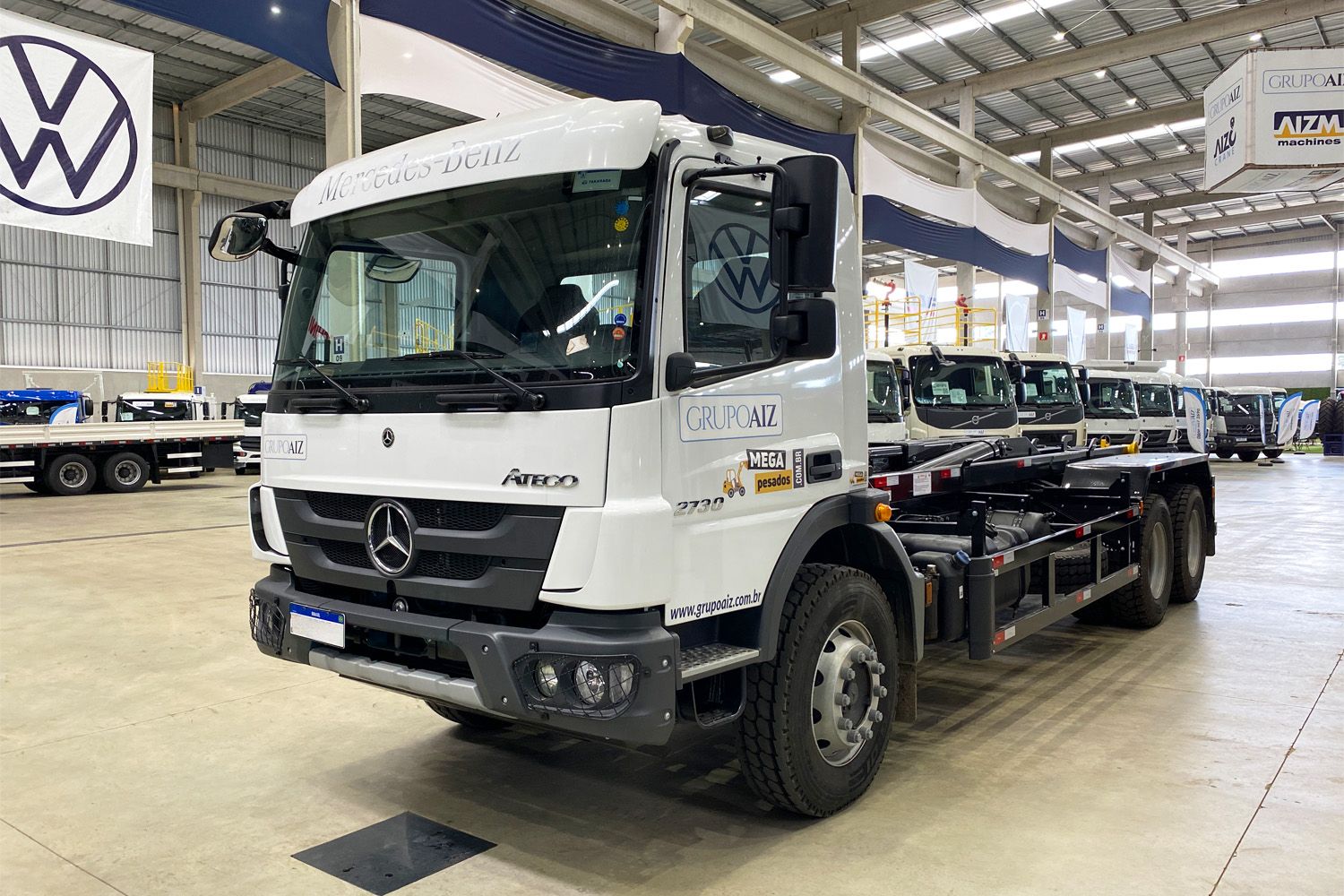 Caminhão MB 2730 6x4 24/25 Manual Roll on Roll off 25 ton Grimaldi
