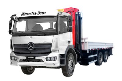 Caminhão MB 2429 6x2 24/25  Guindaste 17 ton Palfinger