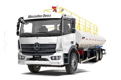 Caminhão MB Atego 2429 6x2 24/25 Pipa 20.000L AIZI