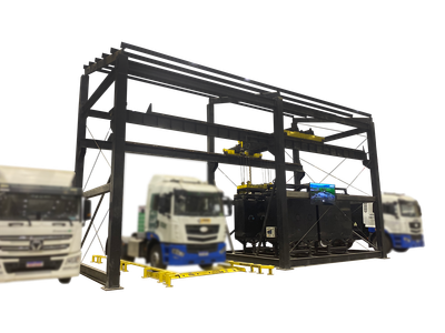 Estação de Substituição da Bateria p/ Cavalos Elétricos com Sistemas Automáticos