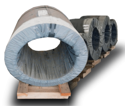 Bobina de Aço Galvalume 414m - Lote 2 Unid.