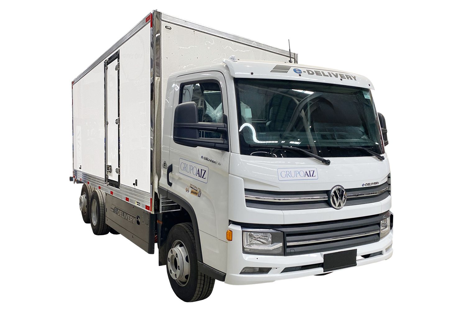 Caminhão VW E-DELIVERY 14 6x2 100% Elétrico Baú Refrigerado 22/23