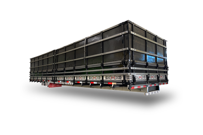 Carroceria de Madeira Graneleira Carrocerias Conquista 8,5m