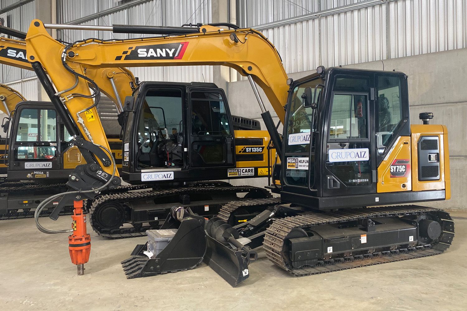 Escavadeira Hidráulica Sany SY75C 2023