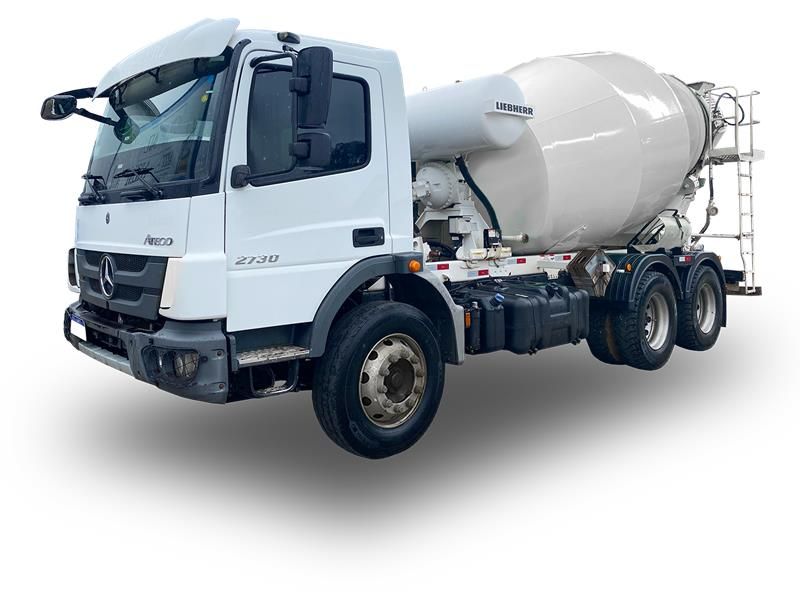 Caminhão MB Atego 2730 6x4 23/23 Betoneira 8m³ Liebherr