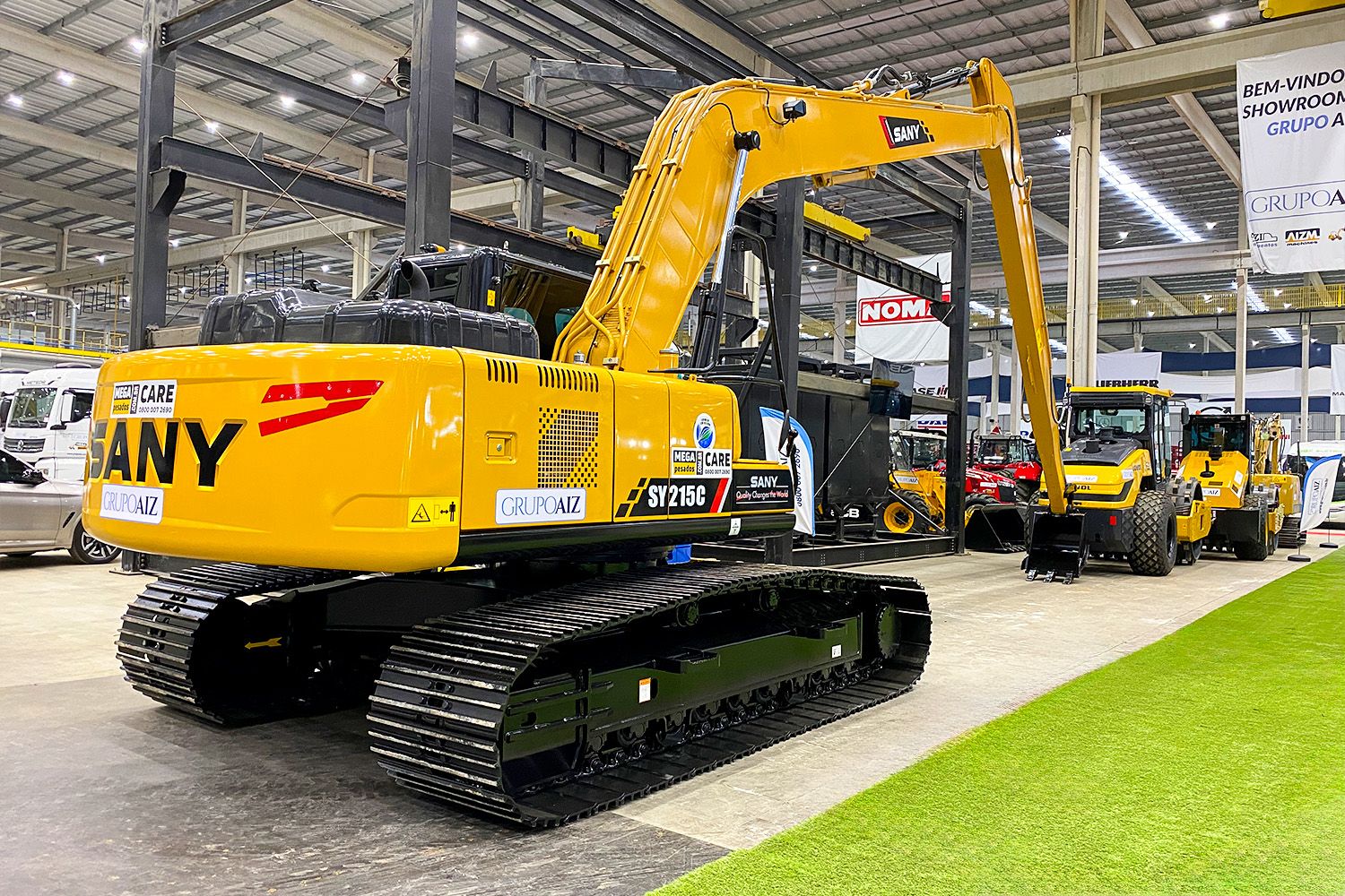 Escavadeira Hidráulica Sany SY215C Long Reach Seminova