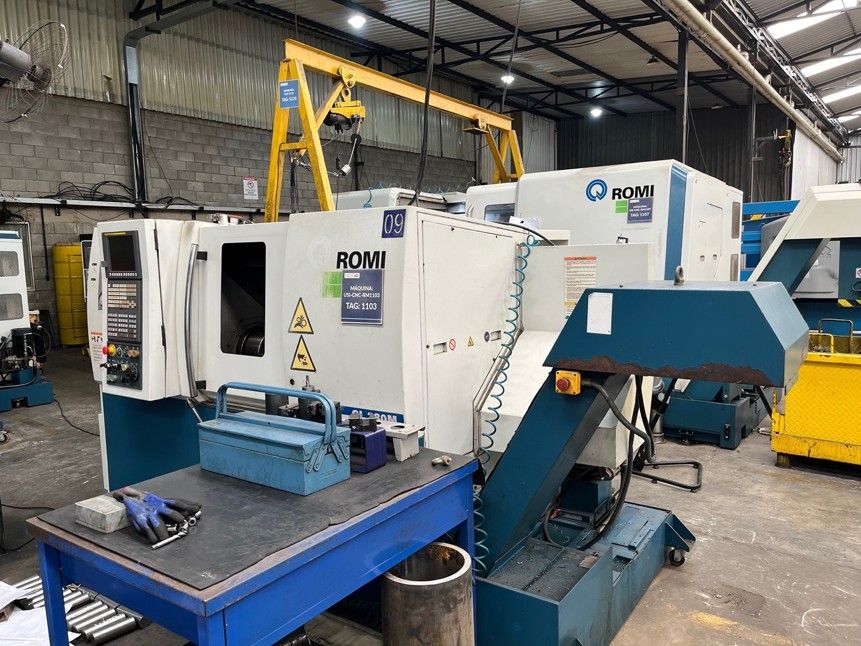 Torno Romi – CNC – GL280M Ano – 2021