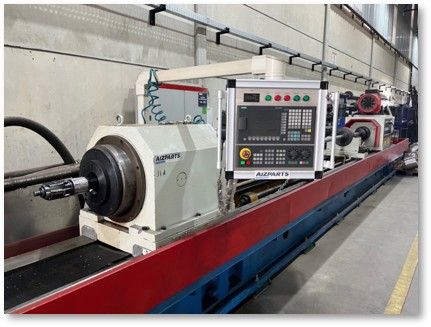 Máquina de Skiving e Rolete TGK25 x 4 CNC SRB