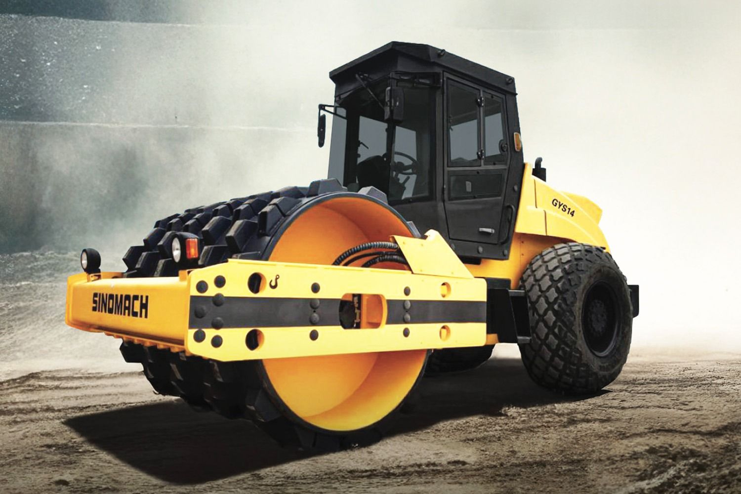 Rolo Compactador Sinomach  GYS142 152 hp 14,2 ton