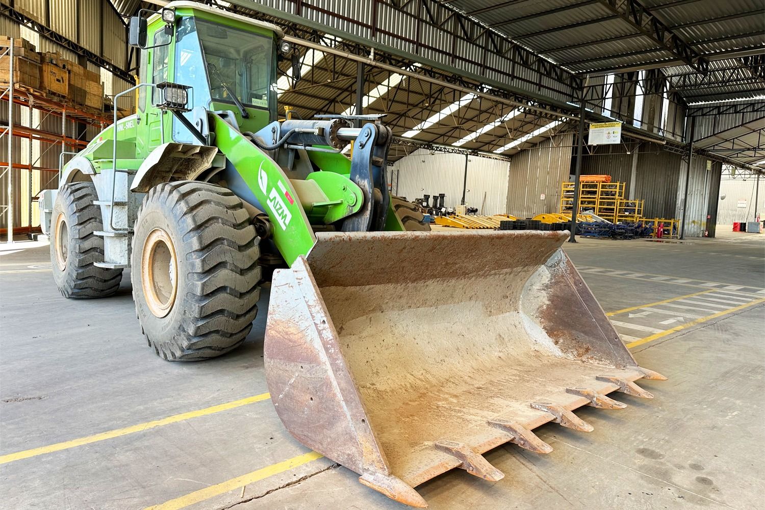 Pá Carregadeira Elétrica 18,5T SOCMA HNL-50EL 160 hp Seminovo